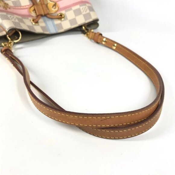 LOUIS VUITTON N41066 Damier Azur Summer Trunk Neonoe 2WAY Shoulder Bag - Picture 9 of 16